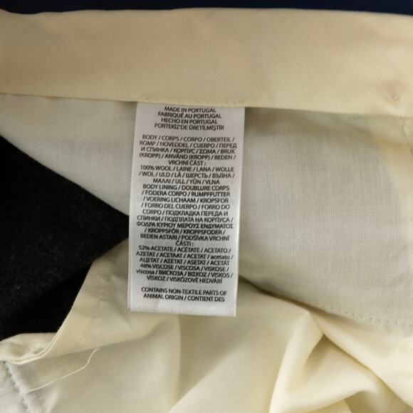 Polo Ralph Lauren Men Wool Flannel Trousers Gray Size 40X34 - Picture 6 of 8